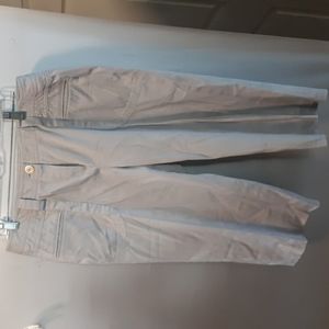 Sharagano Light Gray Cropped Pants